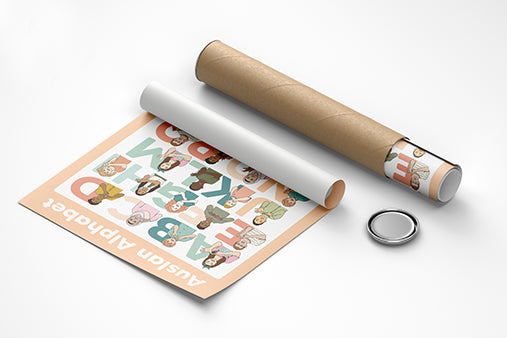 Unrolling the Magic: A Guide to Flattening Your Auslan Posters