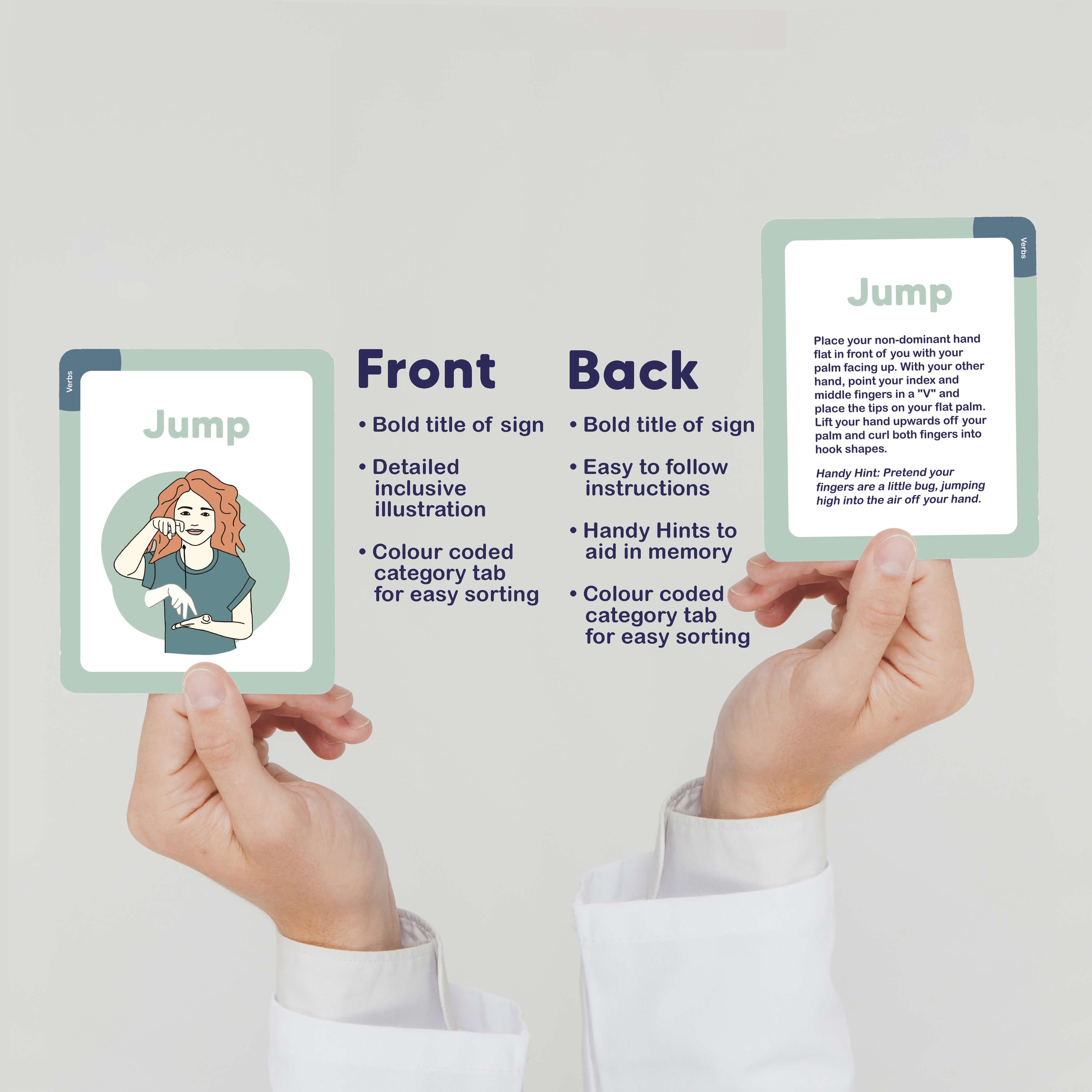 Springtime Flash 200 Auslan Flash Cards - Learn Australian Sign Language – Springtime ...